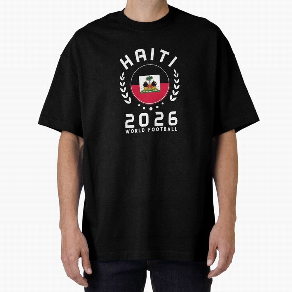 World Cup 2026 Haiti Football Fan Haitian Supporter T-Shirt_84687246 Classic T-Shirt Celebrate Football Dreams Across the FIFA World Cup 2026 USA Canada Mexico Journey through Mbappe and Neymar Highlights, England and Germany Pride, Football