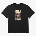 USA Soccer World Cup 2026 American Fan T-Shirt_88555733 Classic T-Shirt Honor Football Greatness during Match Day Hype around FIFA World Cup 2026 Group Stage, CR7, England, France and Netherlands, Worldwide Fan Energy, Dramatic Goals, Stadium