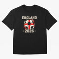 Front Print England Soccer World Cup 2026 - English Fan Gift T-Shirt_84562392 Classic T-Shirt Showcase FIFA World Cup 2026 Group Stage for Fans of CR7 and Messi and Argentina, Bringing Stadium Memories, Football Loyalty, International Chants and