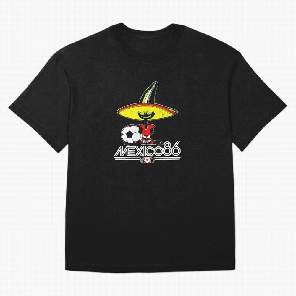 Mexico 86 World Cup Pique Retro Vintage T-Shirt_90751770 Classic T-Shirt Experience the Global Stage of FIFA World Cup 2026 USA Canada Mexico for Fans of CR7 and Spain and Netherlands, Bringing Football Festival Excitement, Trophy Ambitions,