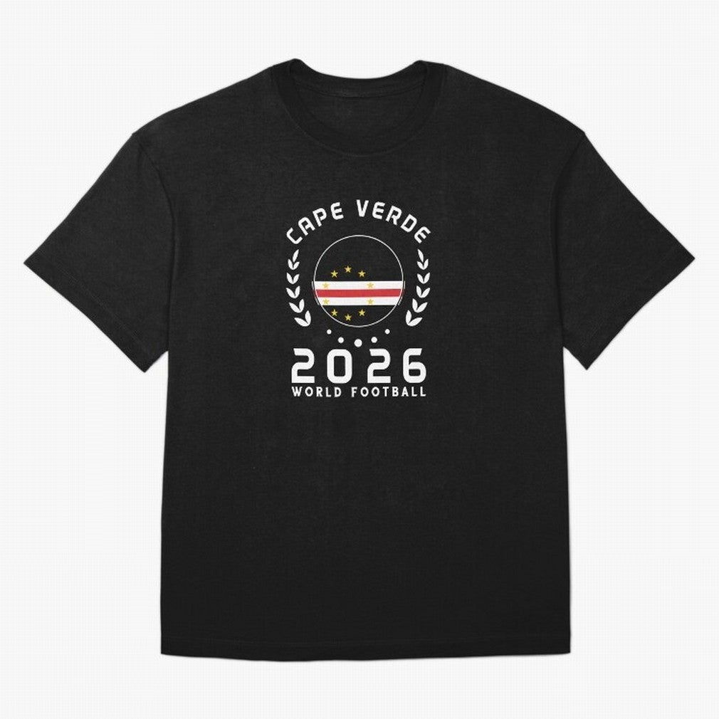 World Cup 2026 Cape Verde Football Fan Cape Verdean Supporter Gift T-Shirt_85310196 Classic T-Shirt Enjoy Match Day Hype around FIFA World Cup 2026 USA Canada Mexico, Messi, CR7 and Mbappe, Brazil, Portugal and Argentina, Classic Soccer Heritage,