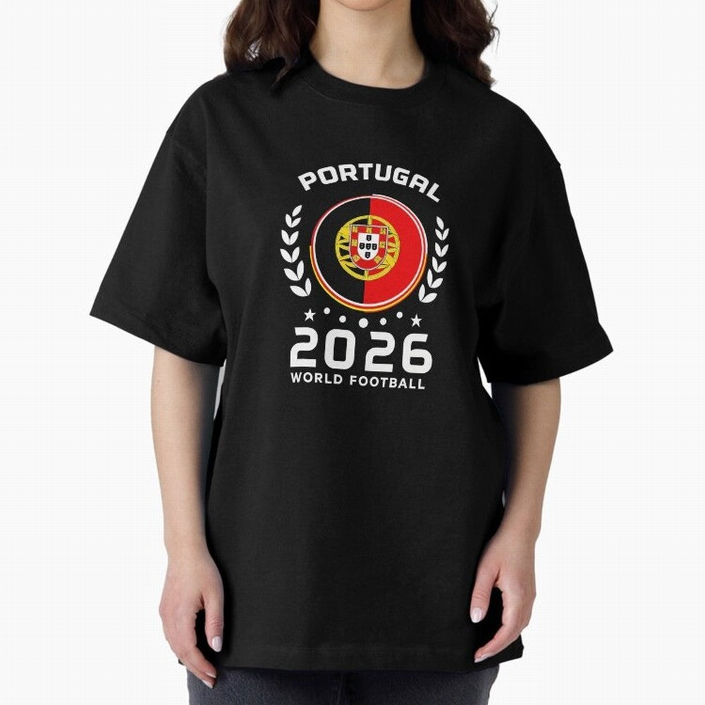 Portugal 2026 World Football Soccer Fan Design T-Shirt_87038236 Classic T-Shirt Show Match Day Excitement for the FIFA World Cup 2026 Journey through Messi, Neymar and Mbappe Highlights, France and Portugal Pride, Fan Favorite Moments, National