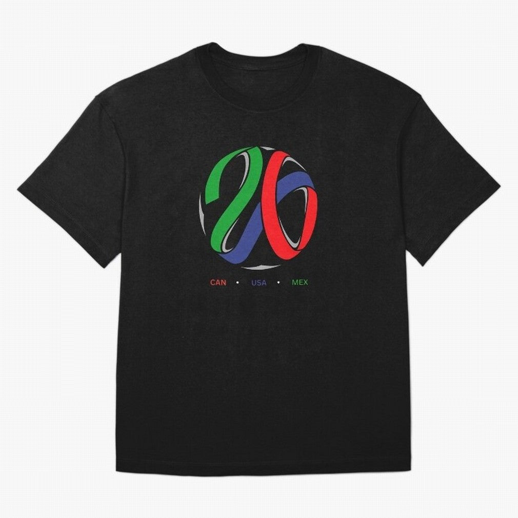 FIFA World Cup 2026 T-Shirt_83870360 Classic T-Shirt Follow the Final Road of Global Football Passion for FIFA World Cup 2026 Group Stage, Capturing CR7, Brazil, Portugal and Argentina, Football History, Final Match Energy, Crowd Noise and Once in