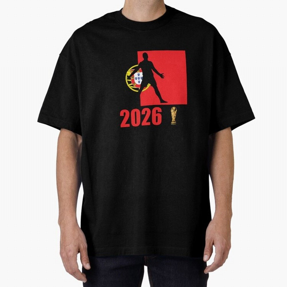 Portugal World Cup 2026 T-Shirt_84815867 Classic T-Shirt Bring Legendary Rivalry Energy to FIFA World Cup 2026 for Fans of CR7 and Germany, Bringing Vintage Soccer Flavor, Modern Football Stars, National Flags and Final Night Emotion; Ideal for