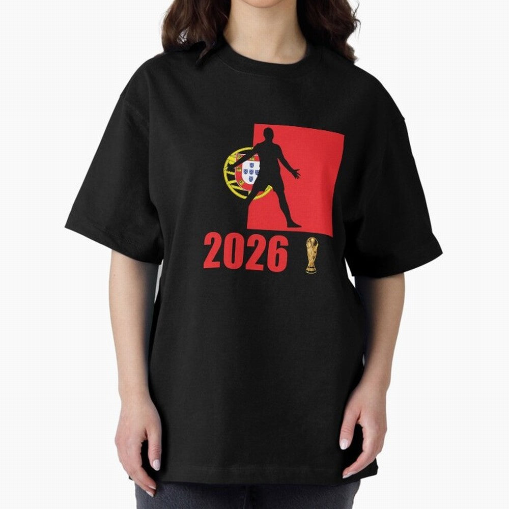 Portugal World Cup 2026 T-Shirt_84815867 Classic T-Shirt Celebrate Fan Culture around Global Football Passion for FIFA World Cup 2026 USA Canada Mexico, Connected to Cristiano Ronaldo, Portugal, Spain and Germany, Game Day Rituals, Football