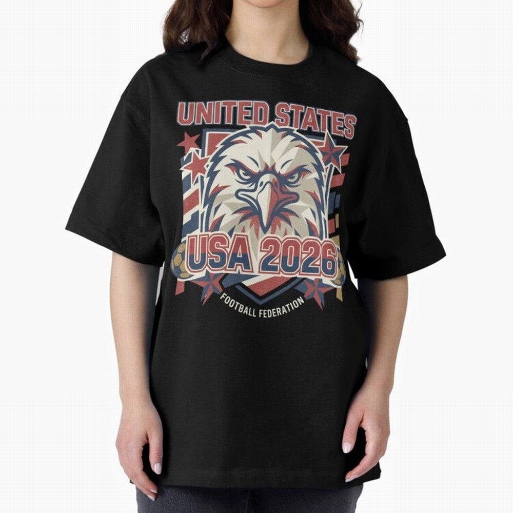USA 2026 Retro Vintage World Cup Classic T-Shirt Honor the Football Icons of FIFA World Cup 2026 for Fans of Cristiano Ronaldo and Brazil, Bringing Stadium Chants, National Pride, Trophy Dreams and Unforgettable Football Memories; Great for