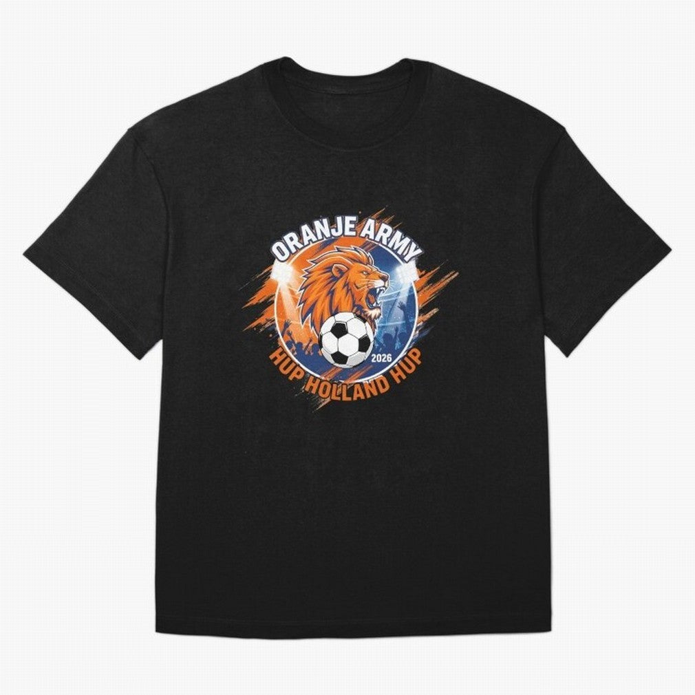 Netherlands World Cup 2026 Fan Art Classic T-Shirt Mark FIFA World Cup 2026 USA Canada Mexico with Mbappe, Brazil Energy, Sports Nostalgia, International Competition, Famous Players and Unforgettable Victories; Great for Watch Parties, Sports Bars,