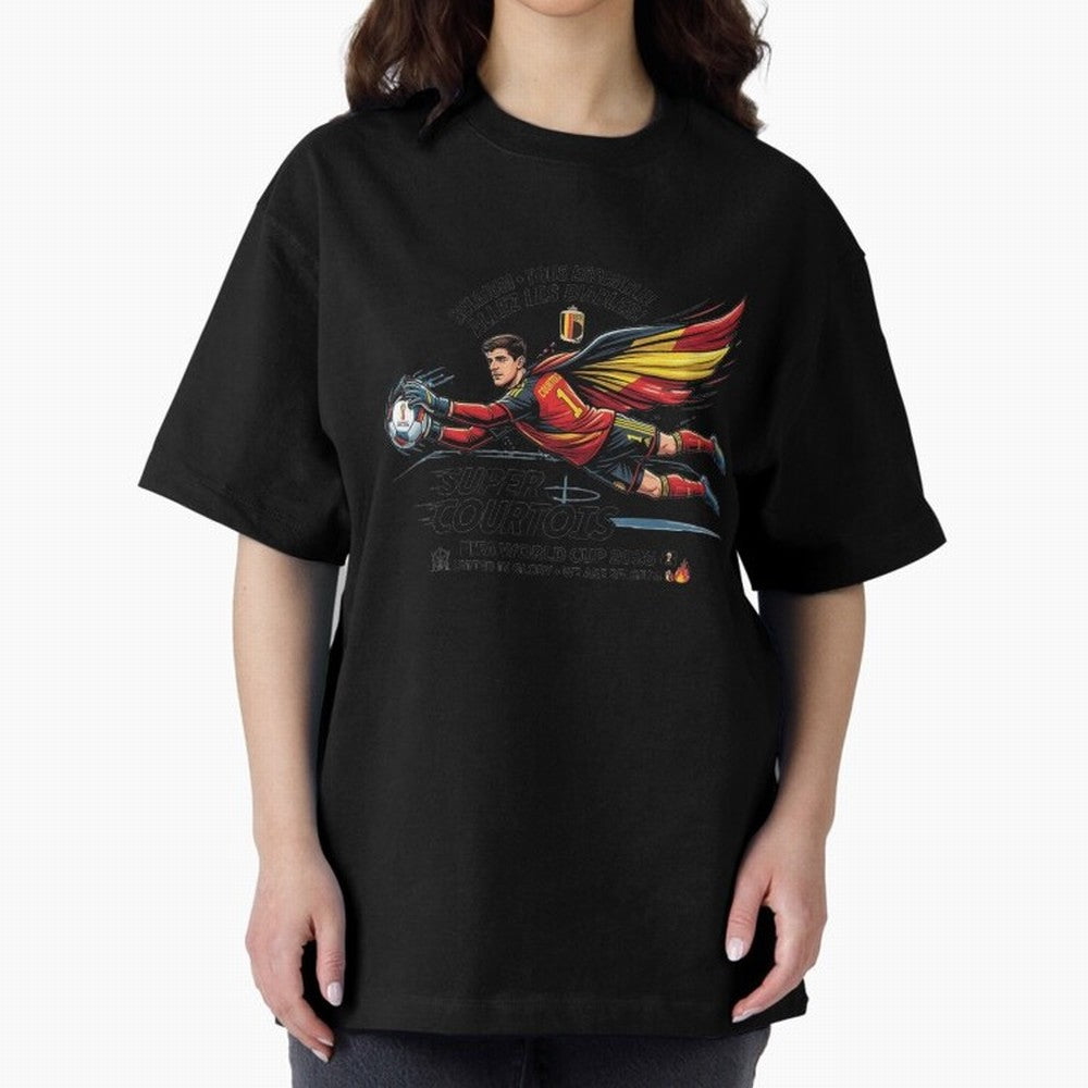 Thibaut Courtois Fan Art Classic T-Shirt Relive FIFA World Cup 2026 USA Canada Mexico for Fans of Messi and France, Bringing Stadium Memories, Football Loyalty, International Chants and Championship Tradition; Great for Supporters Who Love