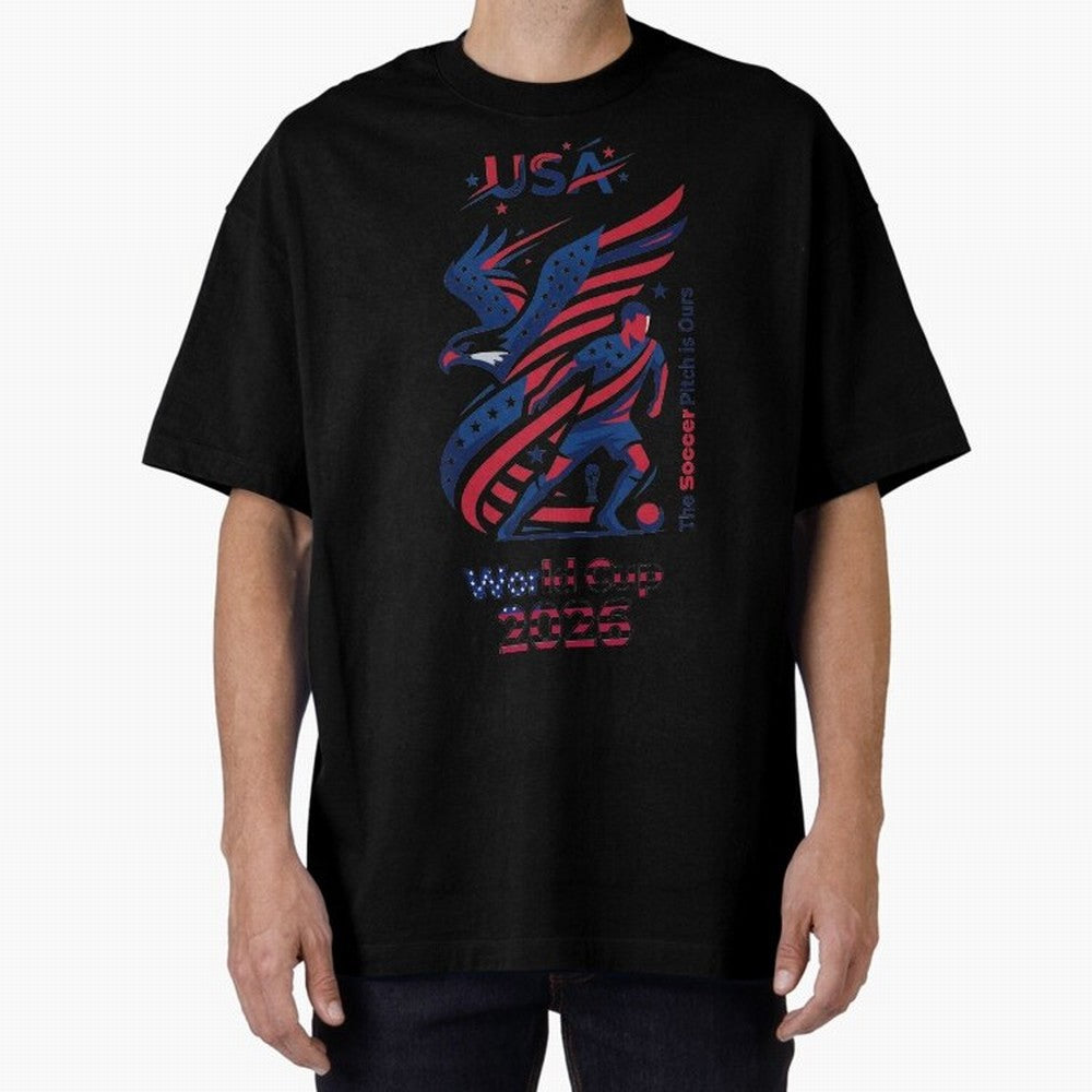 USA Soccer Shirt 2026 - Heritage Eagle World Cup Fan Tee - Premium Gildan Softstyle Unisex Football T-Shirt - United States Supporter Gear Classic T-Shirt Live for the Drama of FIFA World Cup 2026 Group Stage for Fans of Mbappe and Neymar and Spain
