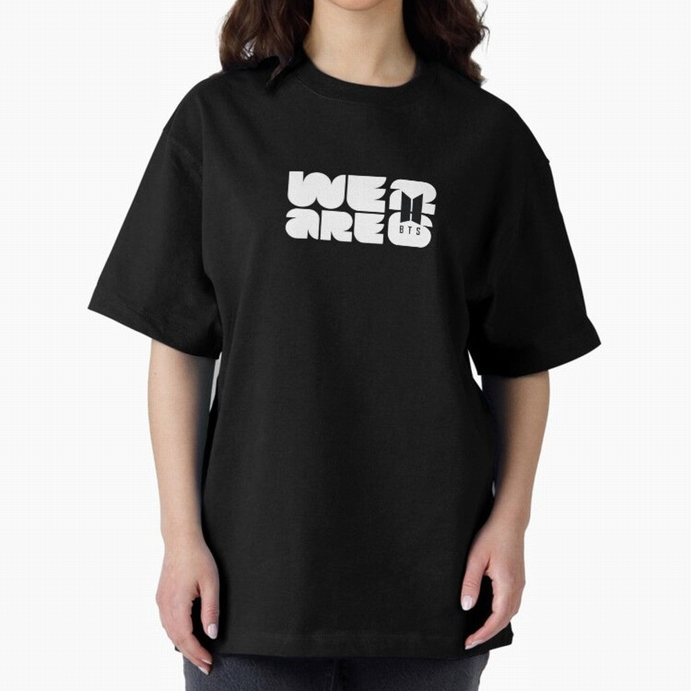 BTS We Are - Minimalist Logo Aesthetic Classic T-Shirt Stand Proud for FIFA World Cup 2026 Group Stage Driven by Mbappe and Neymar, Brazil, Portugal and Argentina Energy, Worldwide Fan Energy, Dramatic Goals, Stadium Lights and Championship