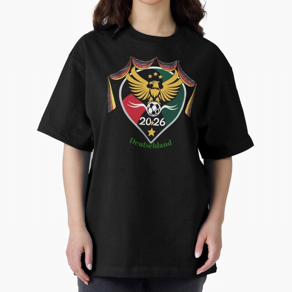 Germany WCup 2026 Classic T-Shirt Upgrade FIFA World Cup 2026 Spirit, Capturing England, France and Netherlands, Neymar, Championship Spirit, Famous Goals, Roaring Crowds and International Football Unity; Created for Match Day Parties, Soccer