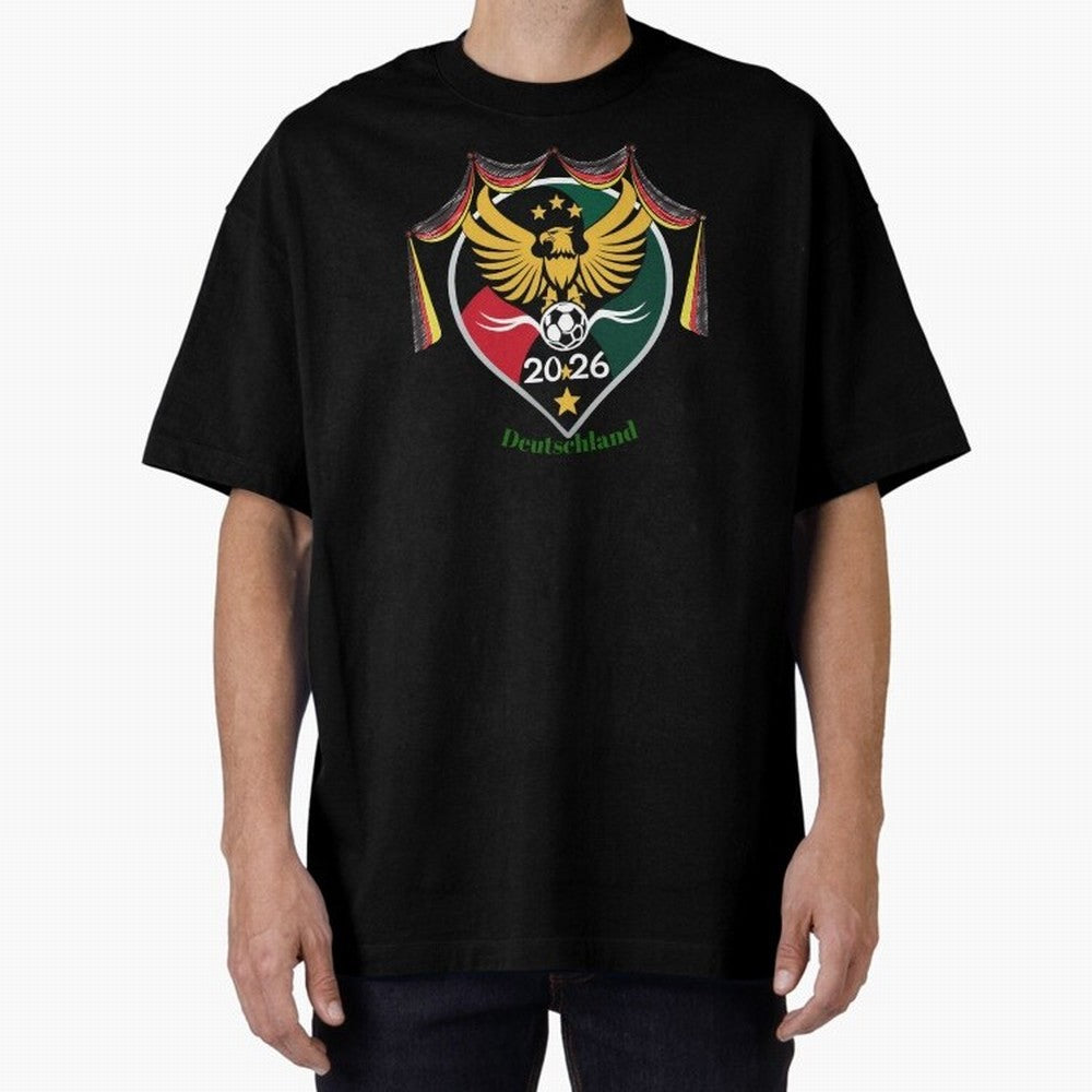 Germany WCup 2026 Classic T-Shirt Upgrade FIFA World Cup 2026 Spirit, Capturing England, France and Netherlands, Neymar, Championship Spirit, Famous Goals, Roaring Crowds and International Football Unity; Created for Match Day Parties, Soccer