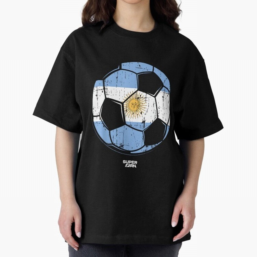 Argentinian Soccer Fan World Cup 2026 Classic T-Shirt Bring a Vintage Feel to Global Football Passion for FIFA World Cup 2026 Group Stage, Driven by Mbappe and Neymar, Argentina and Brazil, Championship Spirit, Famous Goals, Roaring Crowds and