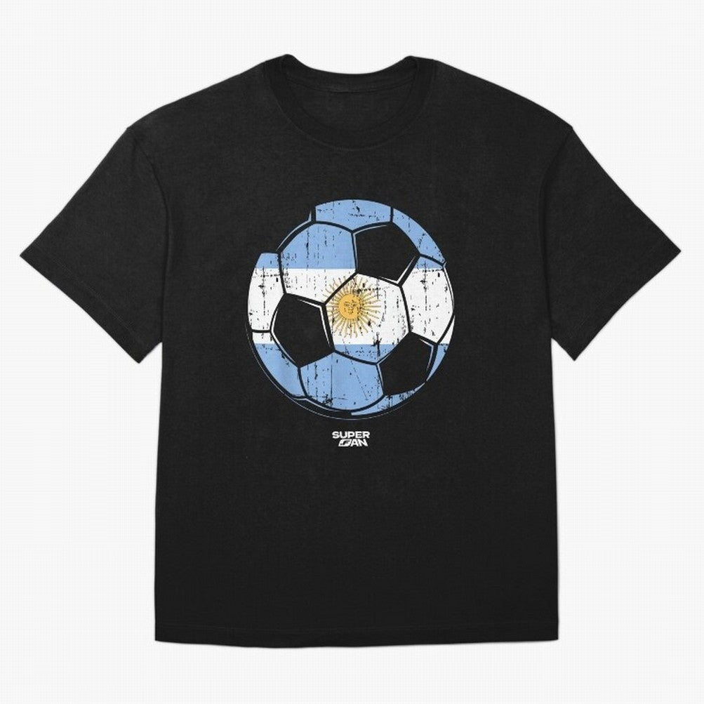 Argentinian Soccer Fan World Cup 2026 Classic T-Shirt Bring a Vintage Feel to Global Football Passion for FIFA World Cup 2026 Group Stage, Driven by Mbappe and Neymar, Argentina and Brazil, Championship Spirit, Famous Goals, Roaring Crowds and