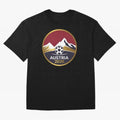 Austria 2026 Classic T-Shirt Carry the Colors and Pride of Global Football Passion for FIFA World Cup 2026 Group Stage, Centered on Messi, CR7 and Mbappe, Argentina, Vintage Soccer Flavor, Modern Football Stars, National Flags and Final Night
