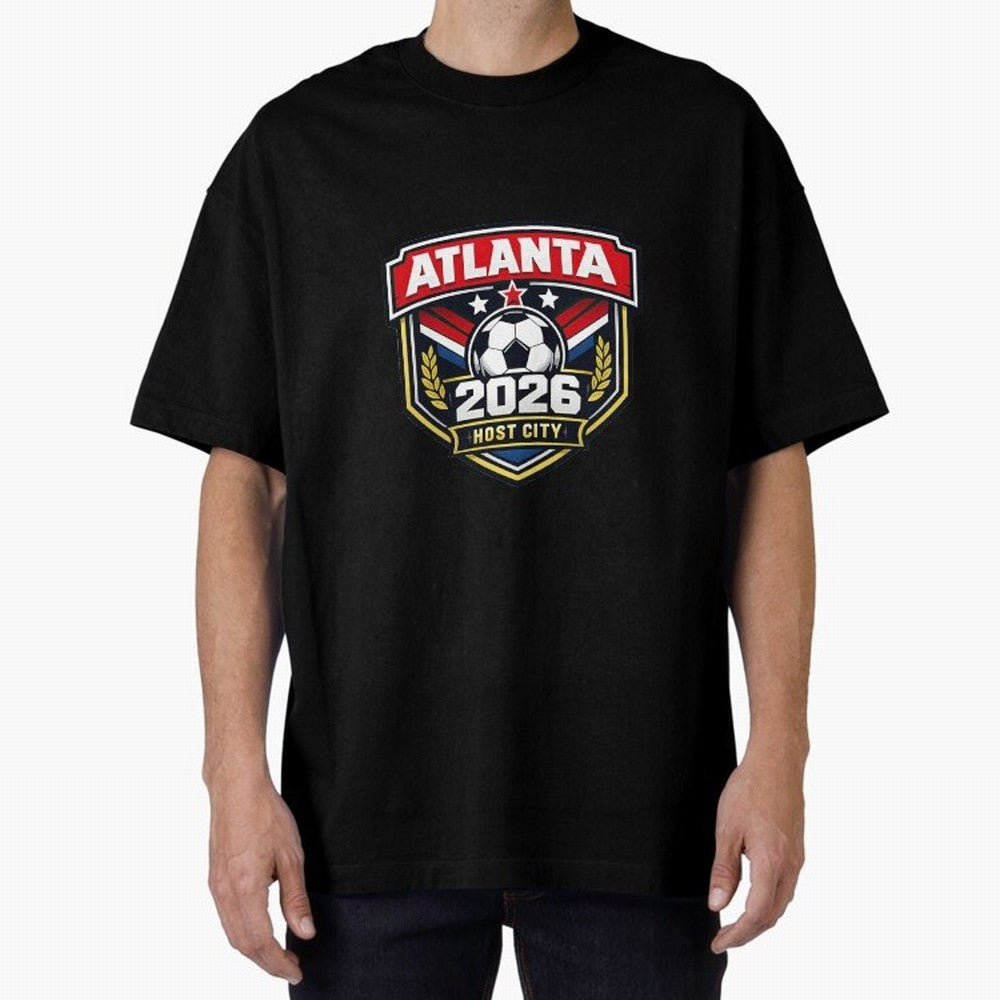 Global Cup 2026 Host City Badge Atlanta Classic T-Shirt Celebrate the Next Chapter of FIFA World Cup 2026 USA Canada Mexico Spirit, Capturing Argentina and Brazil, CR7 and Messi, Soccer Culture, Superstar Moments, National Team Dreams and