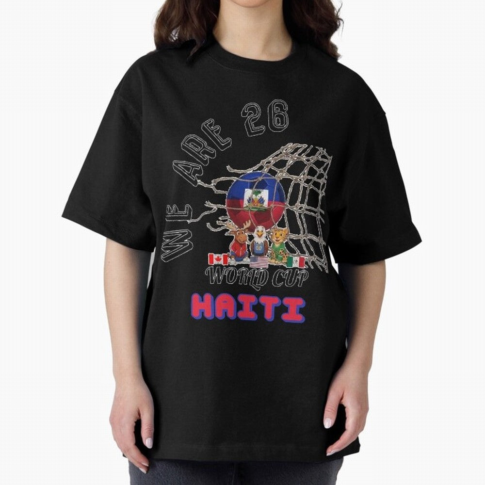 World cup 26 - Haiti Classic T-Shirt Celebrate the Road through Global Football Passion for FIFA World Cup 2026 Group Stage, Highlighting Mbappe, France and Portugal, Goal Celebration Energy, Supporter Heritage, Football Icons and Worldwide