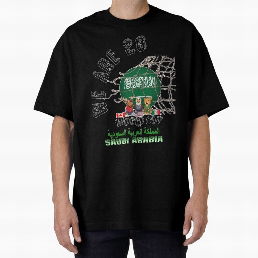 World cup 26 - Saudi Arabia Classic T-Shirt Bring International Match Energy to the FIFA World Cup 2026 Journey through Messi and Cristiano Ronaldo Highlights, France and Portugal Pride, Soccer Culture, Superstar Moments, National Team Dreams and