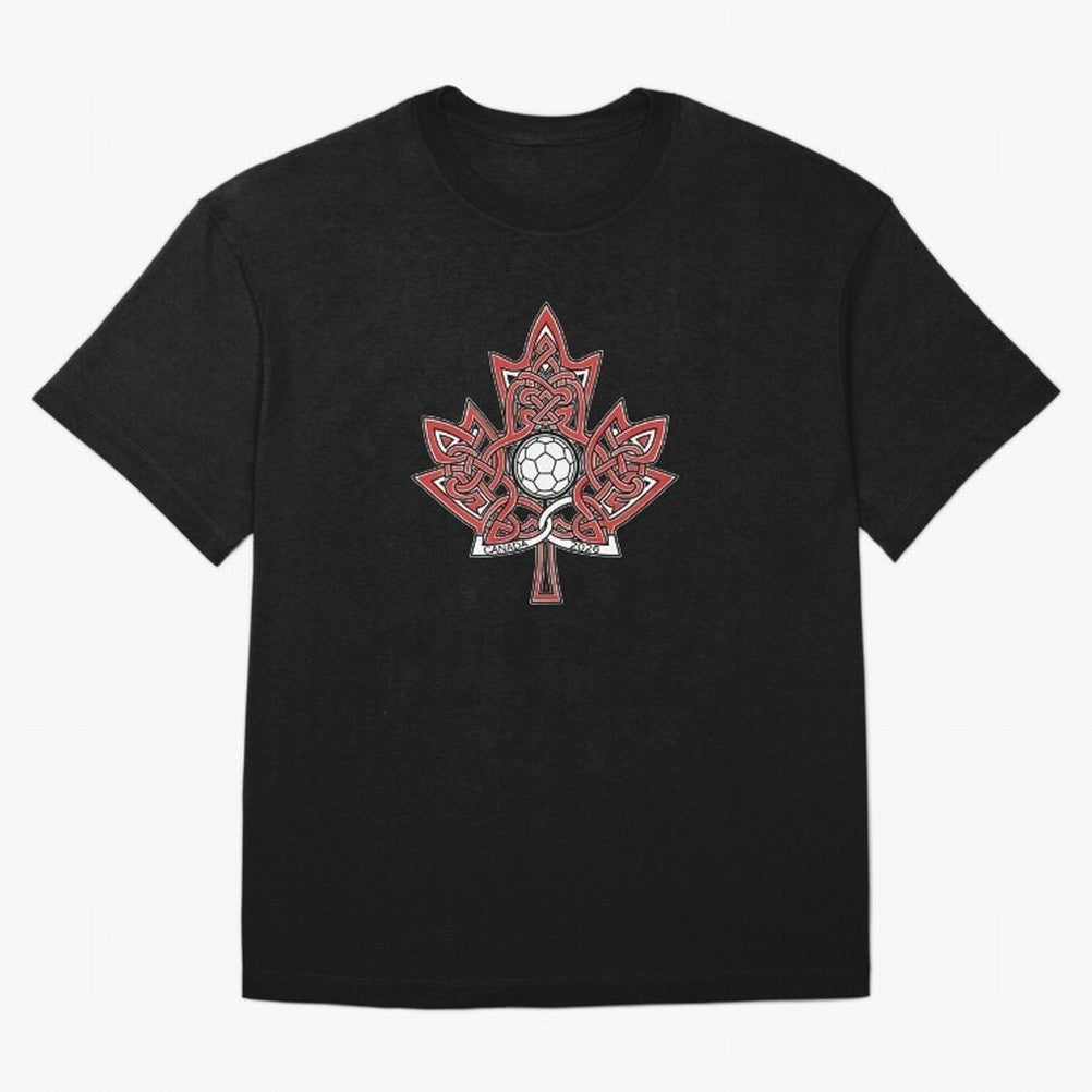 Interwoven Maple Leaf Canada Soccer 2026 T-Shirt_83135197 Classic T-Shirt Bring FIFA World Cup 2026 for Fans of Mbappe and Neymar and Spain, Bringing Tournament Hype, Historic Matchups, Family Viewing Parties and Global Sports Pride; Ideal for