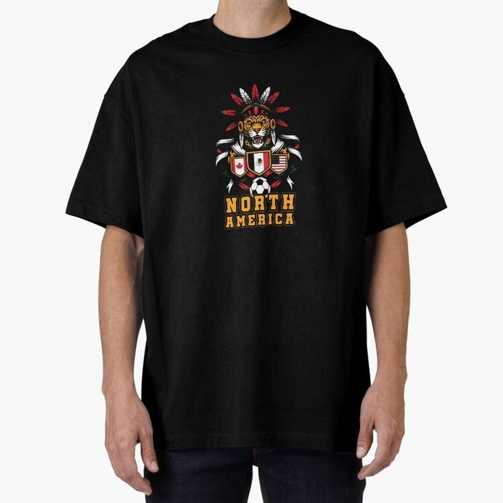 North America Jaguar Spirit Cup 2026 T-Shirt_82737634 Classic T-Shirt Celebrate Unforgettable Nights in FIFA World Cup 2026 USA Canada Mexico for Fans of Neymar and France and Portugal, Bringing Sports Nostalgia, International Competition, Famous
