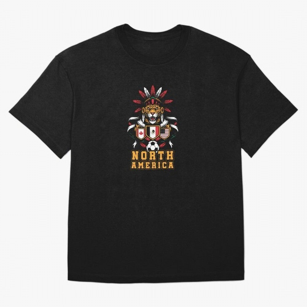 North America Jaguar Spirit Cup 2026 T-Shirt_82737634 Classic T-Shirt Celebrate Unforgettable Nights in FIFA World Cup 2026 USA Canada Mexico for Fans of Neymar and France and Portugal, Bringing Sports Nostalgia, International Competition, Famous