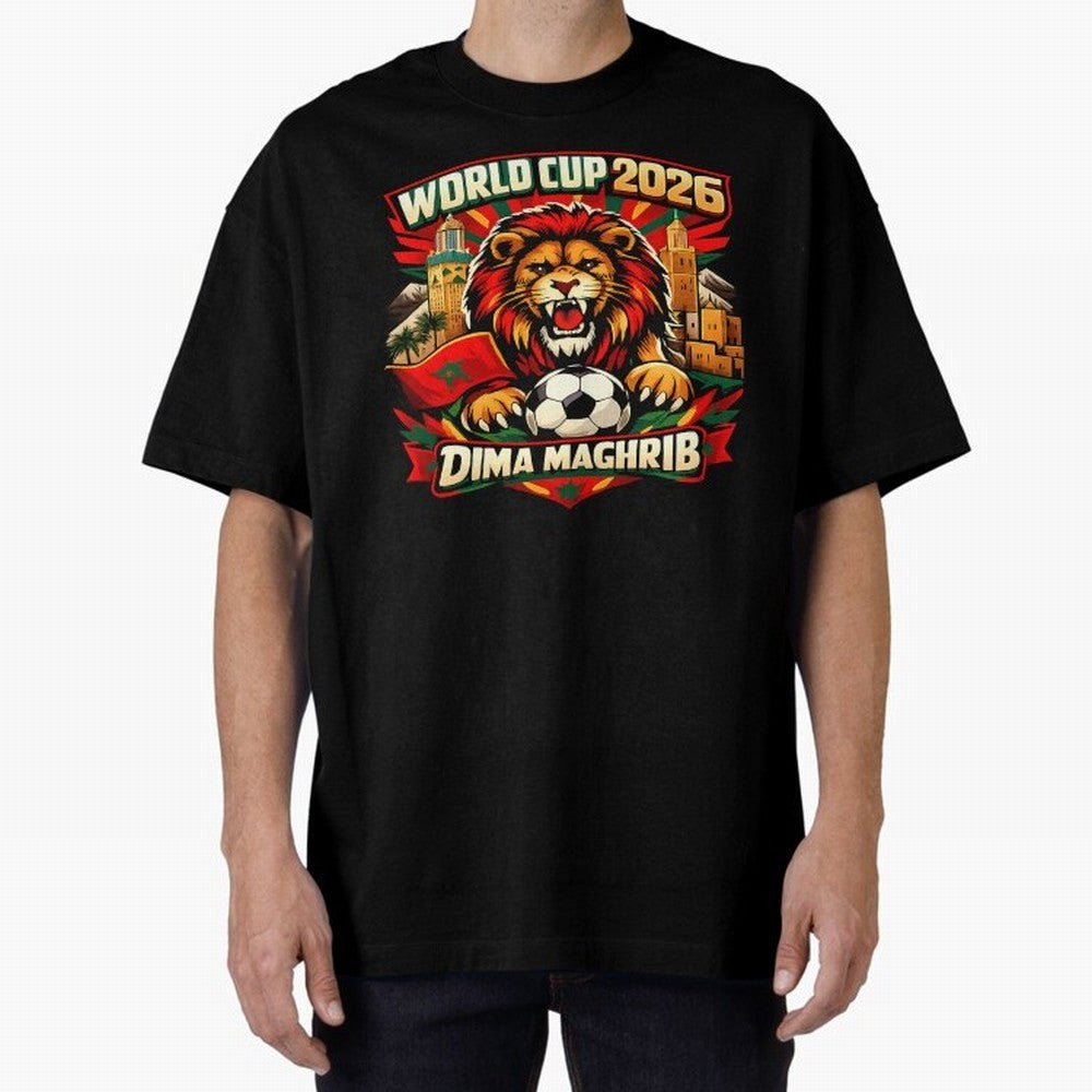 World Cup 2026, Dima Maghrib, June 13, 2026, We Are Morocco, Go Morocco, Morocco vs Brazil, Morocco World Cup 2026, World Morocco, Maghrib Classic T-Shirt Cheer through Every Moment of Global Football Passion for FIFA World Cup 2026 USA Canada
