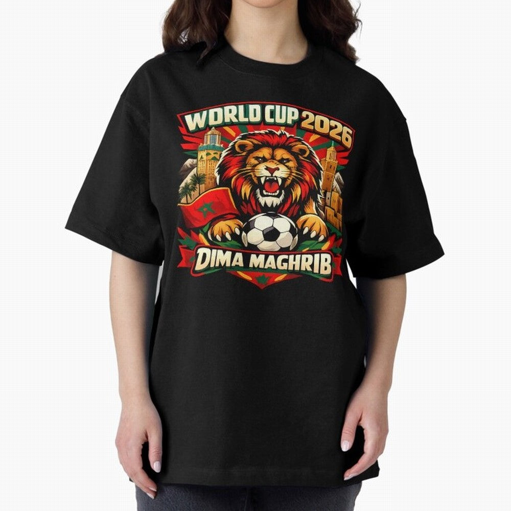 World Cup 2026, Dima Maghrib, June 13, 2026, We Are Morocco, Go Morocco, Morocco vs Brazil, Morocco World Cup 2026, World Morocco, Maghrib Classic T-Shirt Cheer through Every Moment of Global Football Passion for FIFA World Cup 2026 USA Canada
