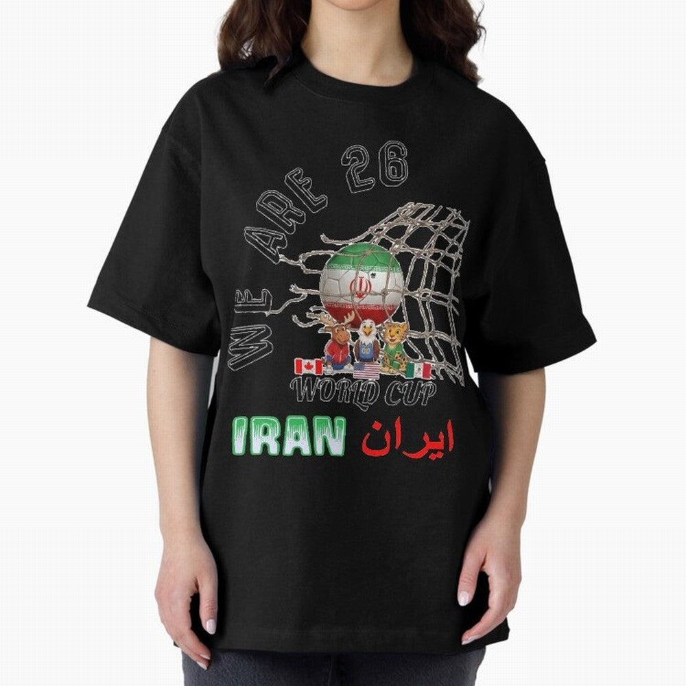 World cup 26 - Iran Classic T-Shirt Bring Retro Soccer Energy to the FIFA World Cup 2026 Group Stage Journey through Haaland and Mbappe Highlights, England and Germany Pride, Championship Spirit, Famous Goals, Roaring Crowds and International