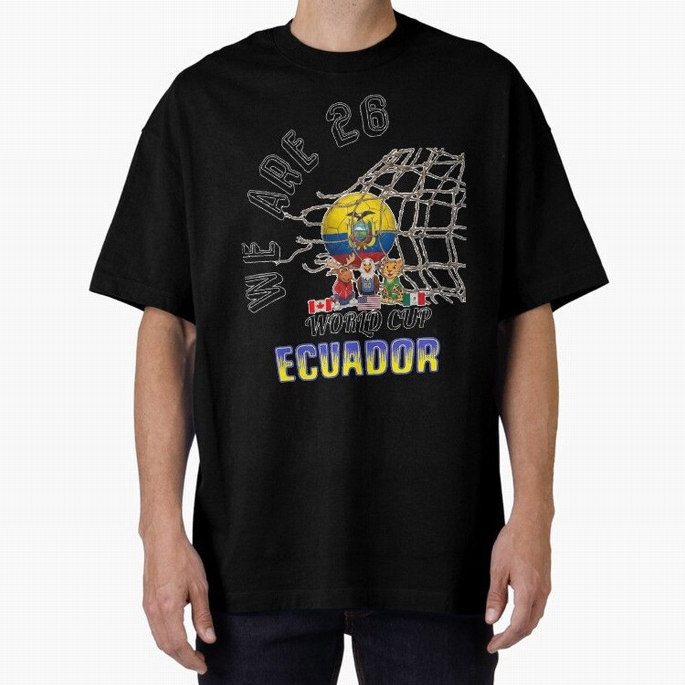 World cup 26 - Ecuador Classic T-Shirt Show Fan Pride Across the FIFA World Cup 2026 Journey through Cristiano Ronaldo, Haaland and CR7 Highlights, Portugal, Spain and Germany Pride, Tournament Hype, Historic Matchups, Family Viewing Parties and