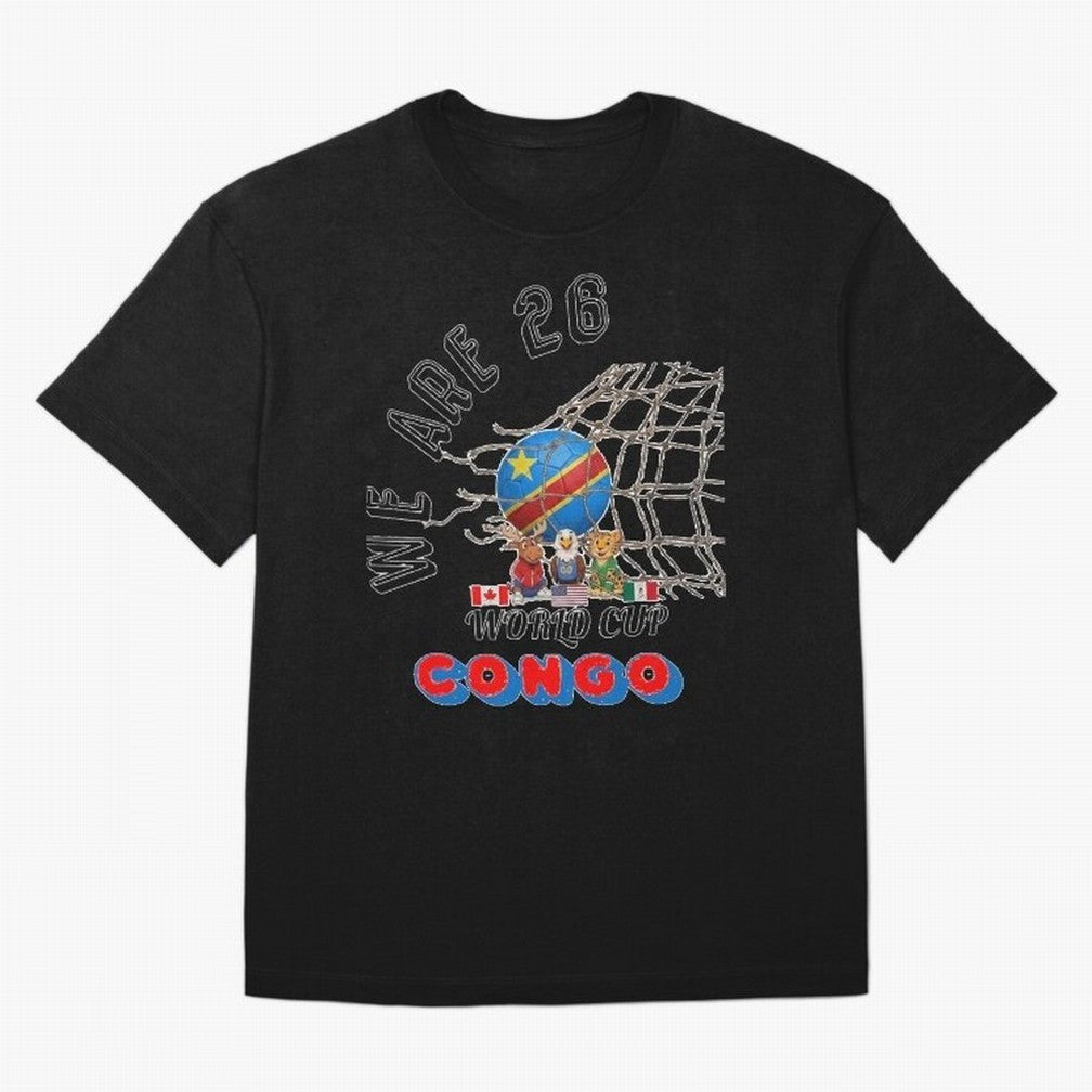 World cup 26 - Congo Classic T-Shirt Honor Football Greatness during Global Football Passion for FIFA World Cup 2026, Highlighting Cristiano Ronaldo, Haaland and CR7, France, Sports Nostalgia, International Competition, Famous Players and