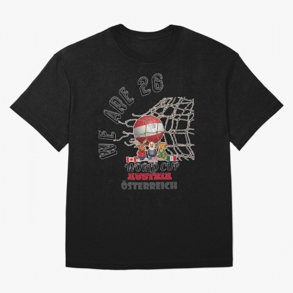 World cup 26 - Austria Classic T-Shirt Carry National Pride through Match Day Hype around FIFA World Cup 2026, Messi, England, Football History, Final Match Energy, Crowd Noise and Once in a Lifetime Moments; Built for Supporters Chasing Trophy