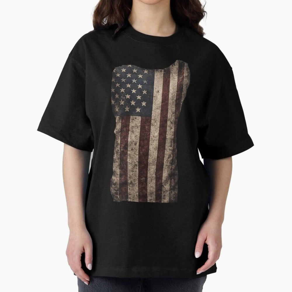 Vintage American Flag Soccer Fan Design Classic T-Shirt Turn Football Passion into FIFA World Cup 2026 Highlighting Haaland and Mbappe, Spain and Netherlands Energy, Football Festival Excitement, Trophy Ambitions, Country Rivalries and Star Player