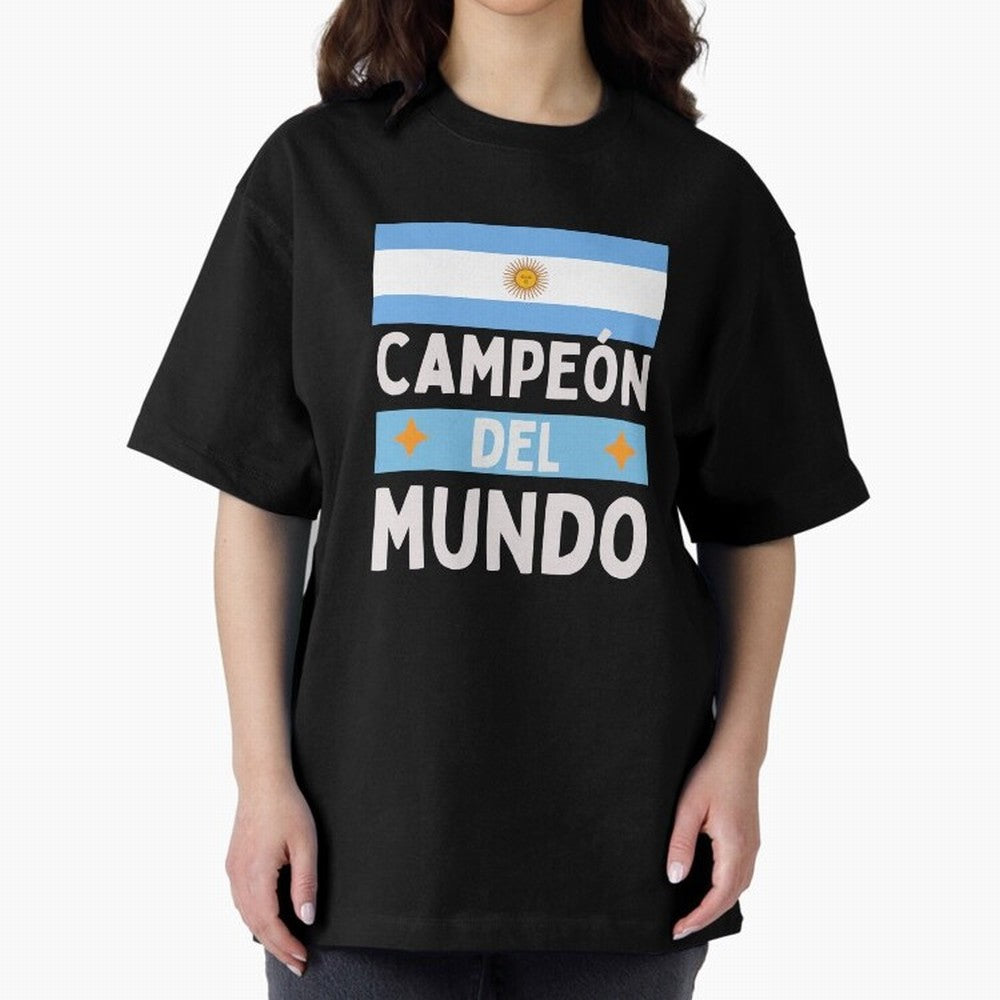 Argentina Campe¨®n del Mundo Classic T-Shirt Follow Every Goal of FIFA World Cup 2026 Group Stage Spirit, Driven by England, France and Netherlands, Haaland, Sports Nostalgia, International Competition, Famous Players and Unforgettable Victories;