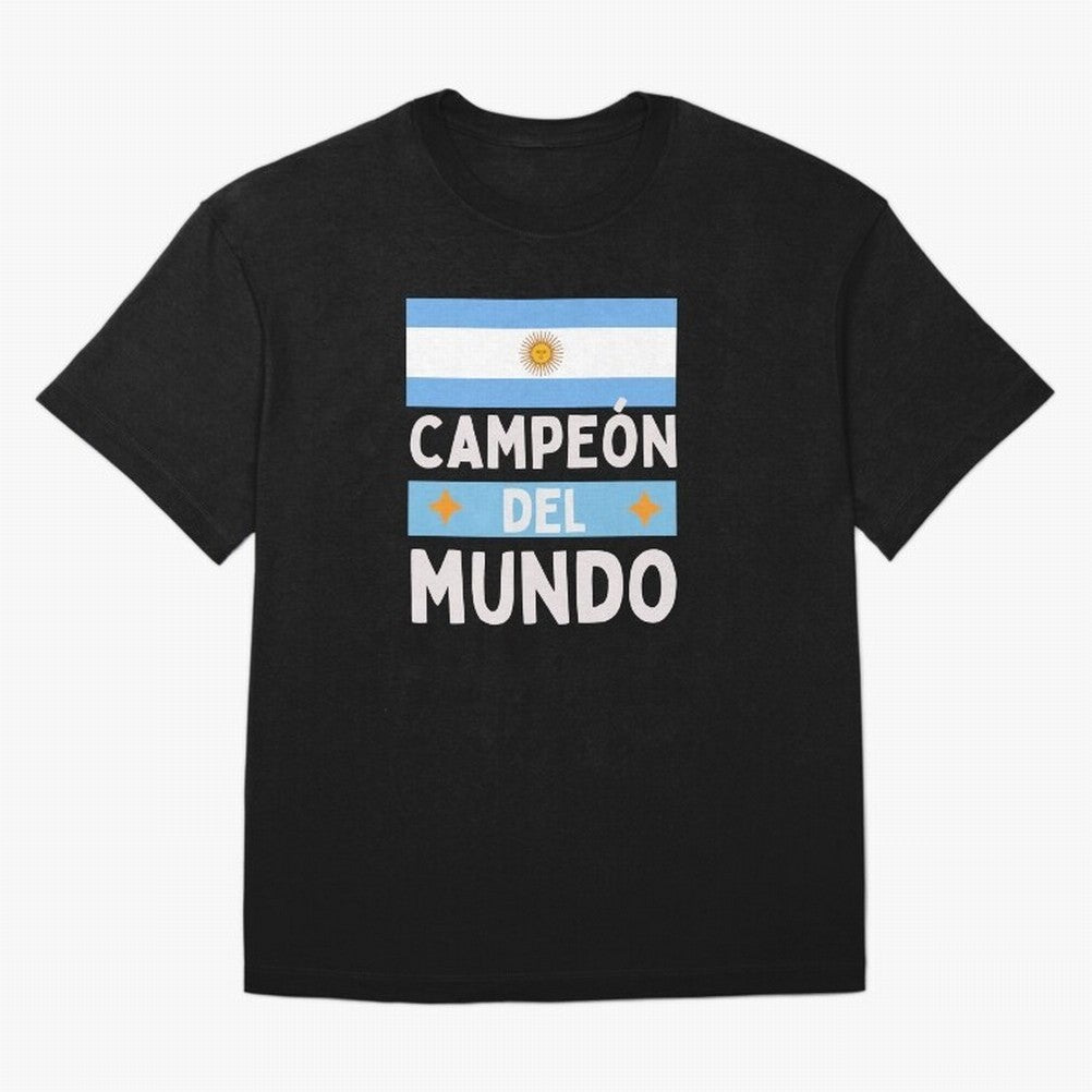 Argentina Campe¨®n del Mundo Classic T-Shirt Follow Every Goal of FIFA World Cup 2026 Group Stage Spirit, Driven by England, France and Netherlands, Haaland, Sports Nostalgia, International Competition, Famous Players and Unforgettable Victories;