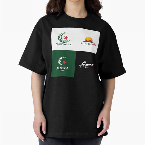 Algeria WC 2026 Classic T-Shirt Show Your Love for Match Day Hype around FIFA World Cup 2026 Group Stage, Haaland, Brazil, Portugal and Argentina, Championship Spirit, Famous Goals, Roaring Crowds and International Football Unity; Perfect for