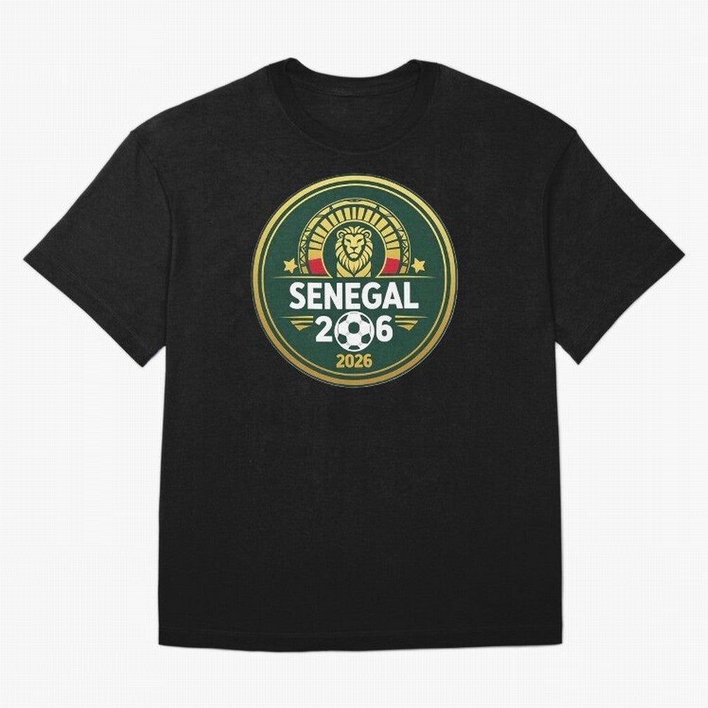 Senegal WC 2026 Classic T-Shirt Represent Football Lovers during Match Day Hype around FIFA World Cup 2026, Messi, CR7 and Mbappe, Spain, Classic Soccer Heritage, Championship Pressure, Fan Loyalty and International Pride; Built for Supporters