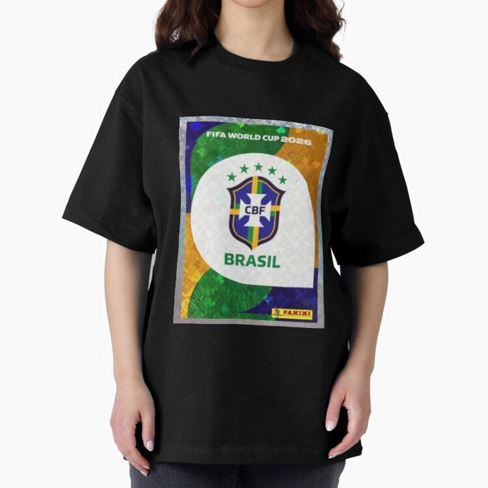 STICKER BRAZIL WORLD CUP 2026 Classic T-Shirt Bring Champion Energy into Global Football Passion for FIFA World Cup 2026 Group Stage, Made for CR7 and Messi, France, Global Supporter Spirit, Legendary Goals, National Colors and Tournament