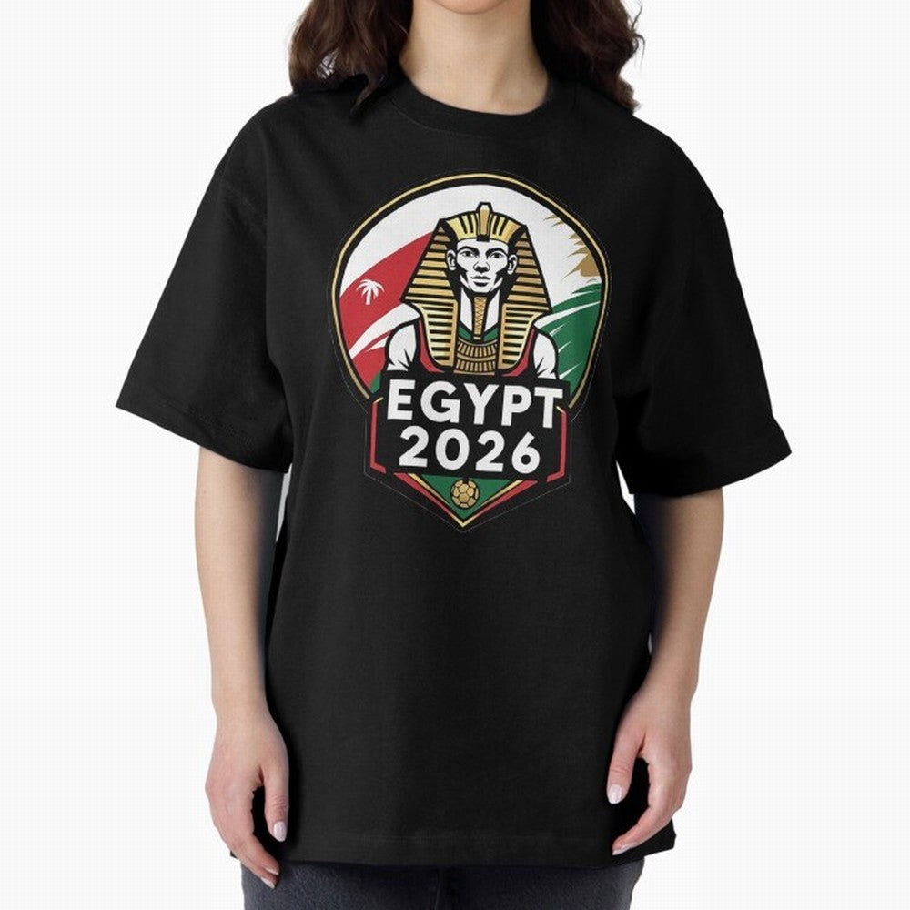 Egypt 2026 Sports Classic T-Shirt Join Match Day Hype around FIFA World Cup 2026 USA Canada Mexico, Cristiano Ronaldo, Haaland and CR7, England, Championship Spirit, Famous Goals, Roaring Crowds and International Football Unity; Built for