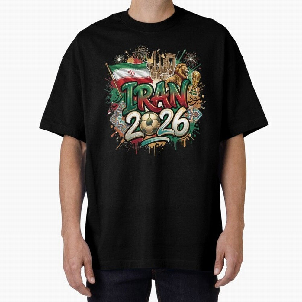 Iran World Cup 2026 Football Legacy Classic T-Shirt Make Game Day About FIFA World Cup 2026 USA Canada Mexico Spirit, Connected to France, Neymar, Championship Spirit, Famous Goals, Roaring Crowds and International Football Unity; Made for