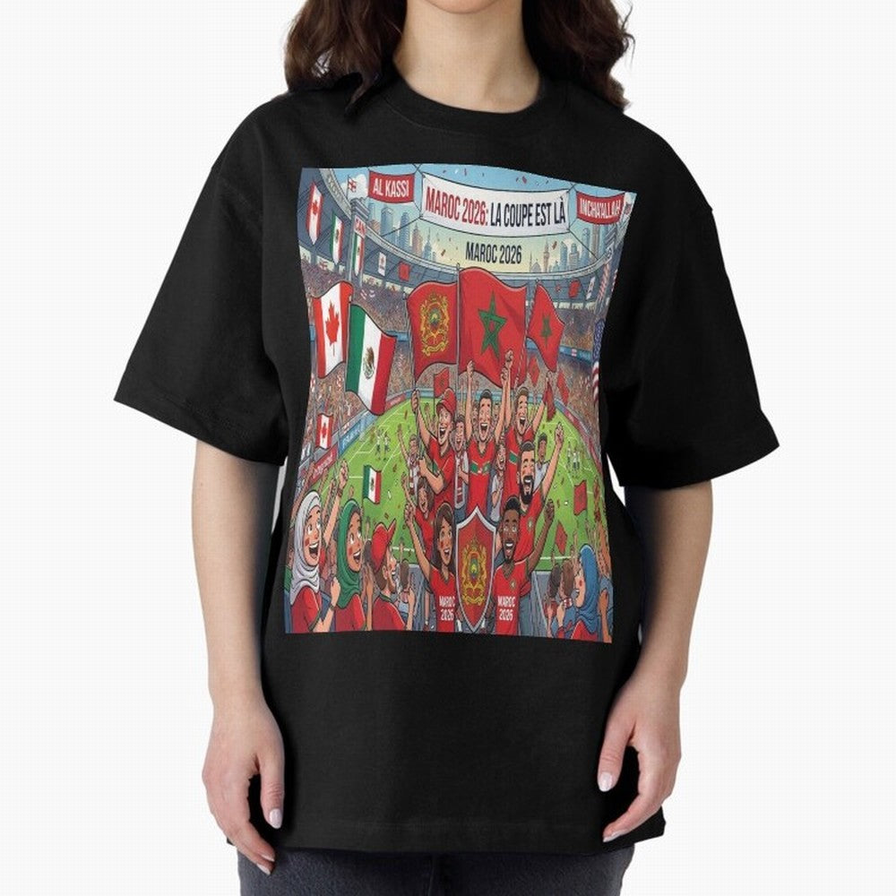 Morocco World Cup 2026 - Stadium Classic T-Shirt Show Your Stadium Side during the FIFA World Cup 2026 Group Stage Journey through Haaland and Mbappe Highlights, Germany Pride, Sports Nostalgia, International Competition, Famous Players and