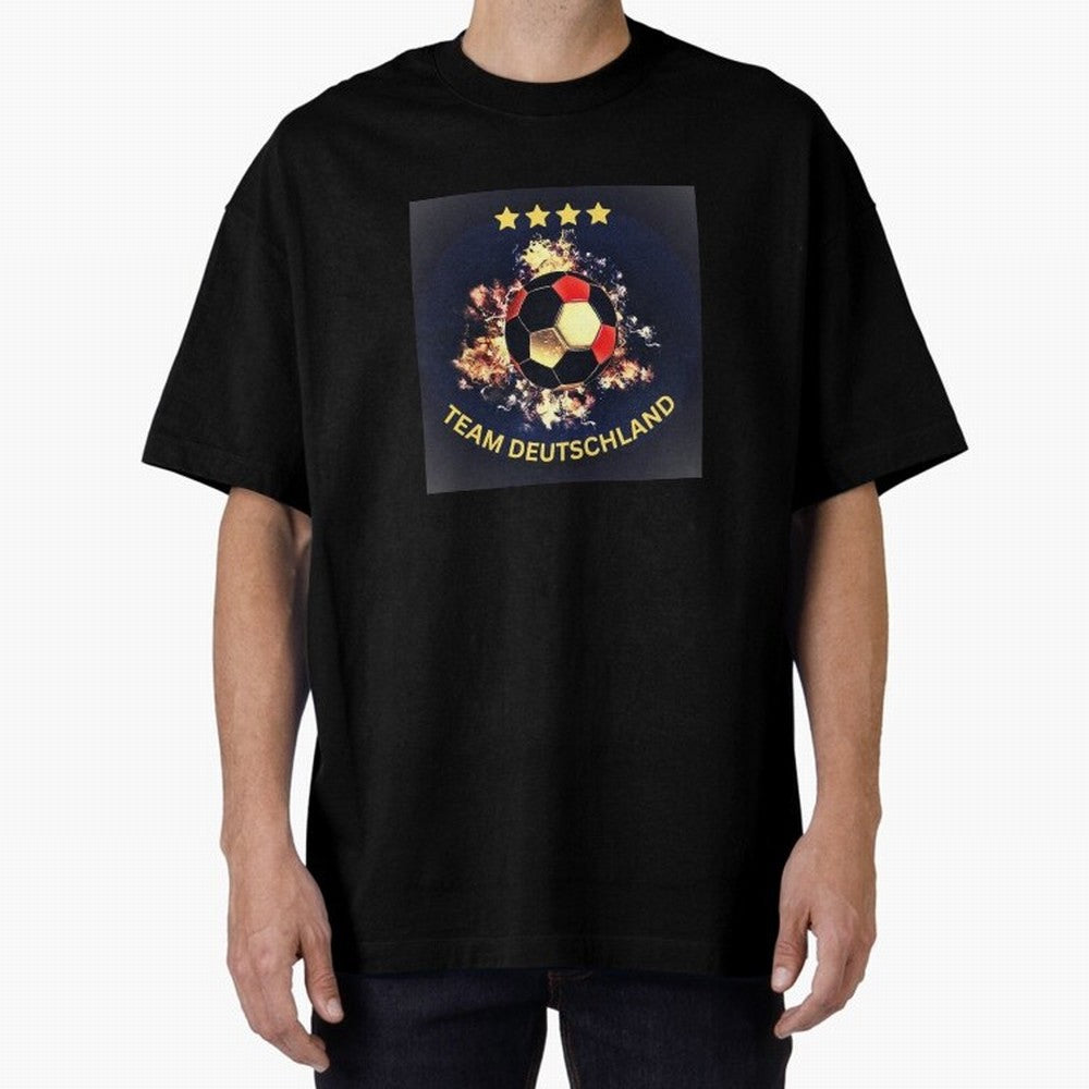 German national football team with 4 stars Classic T-Shirt Show Your Tournament Heart for FIFA World Cup 2026 Spirit, Inspired by Germany, Cristiano Ronaldo, Haaland and CR7, Championship Spirit, Famous Goals, Roaring Crowds and International