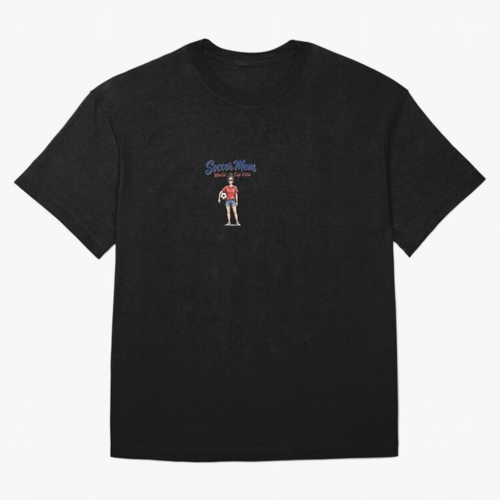 Soccer Mom World Cup 2026 | Football Mom Illustration Classic T-Shirt Join the Countdown to Match Day Hype around FIFA World Cup 2026, Mbappe and Neymar, Brazil, Portugal and Argentina, Soccer Culture, Superstar Moments, National Team Dreams and