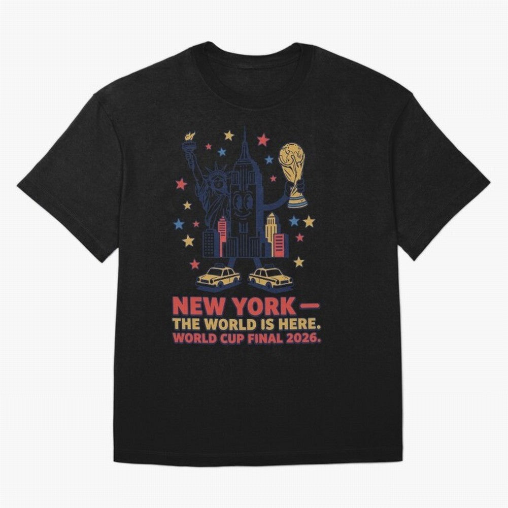 New York World Cup Final ¡ª Liberty Scores V2 Classic T-Shirt Live for the Drama of Match Day Hype around FIFA World Cup 2026 Group Stage, Neymar, Argentina, France and Brazil, Tournament Hype, Historic Matchups, Family Viewing Parties and Global