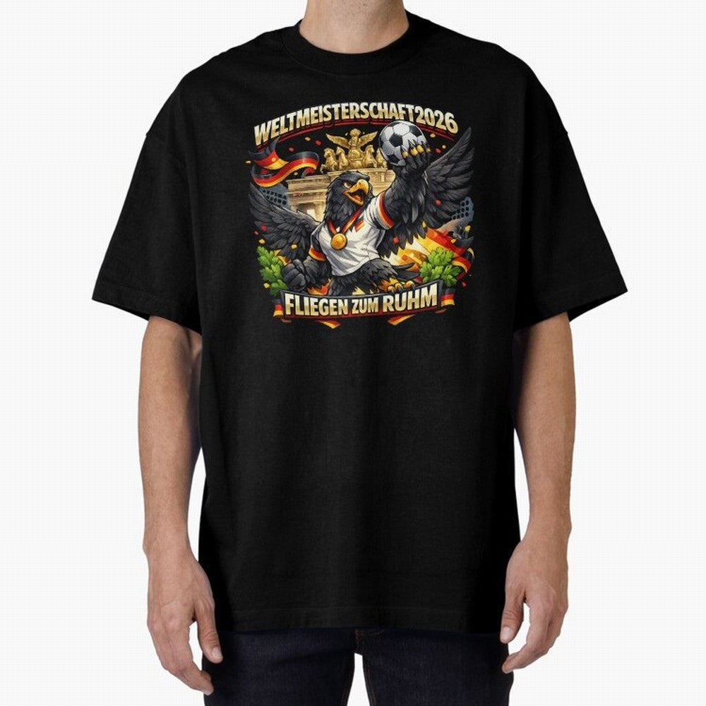 German Eagle World Cup 2026 Football Fan Art Classic T-Shirt Showcase Match Day Hype around FIFA World Cup 2026 Group Stage, Cristiano Ronaldo, Haaland and CR7, Argentina, France and Brazil, Game Day Rituals, Football Legends, Country Pride and the