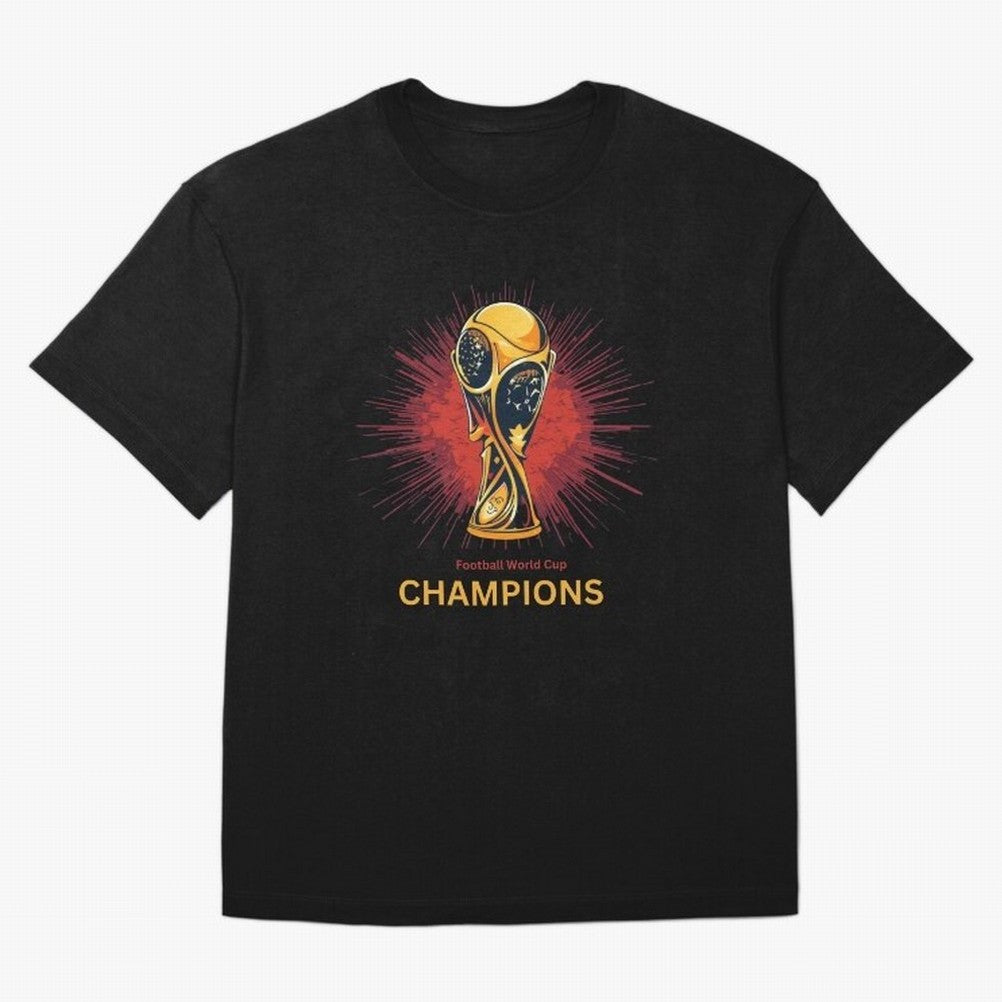 Football World Cup Champions Trophy - Vintage Soccer Victory Classic T-Shirt Enjoy the Biggest Football Party of FIFA World Cup 2026 for Fans of Mbappe and Argentina, France and Brazil, Bringing Soccer Culture, Superstar Moments, National Team