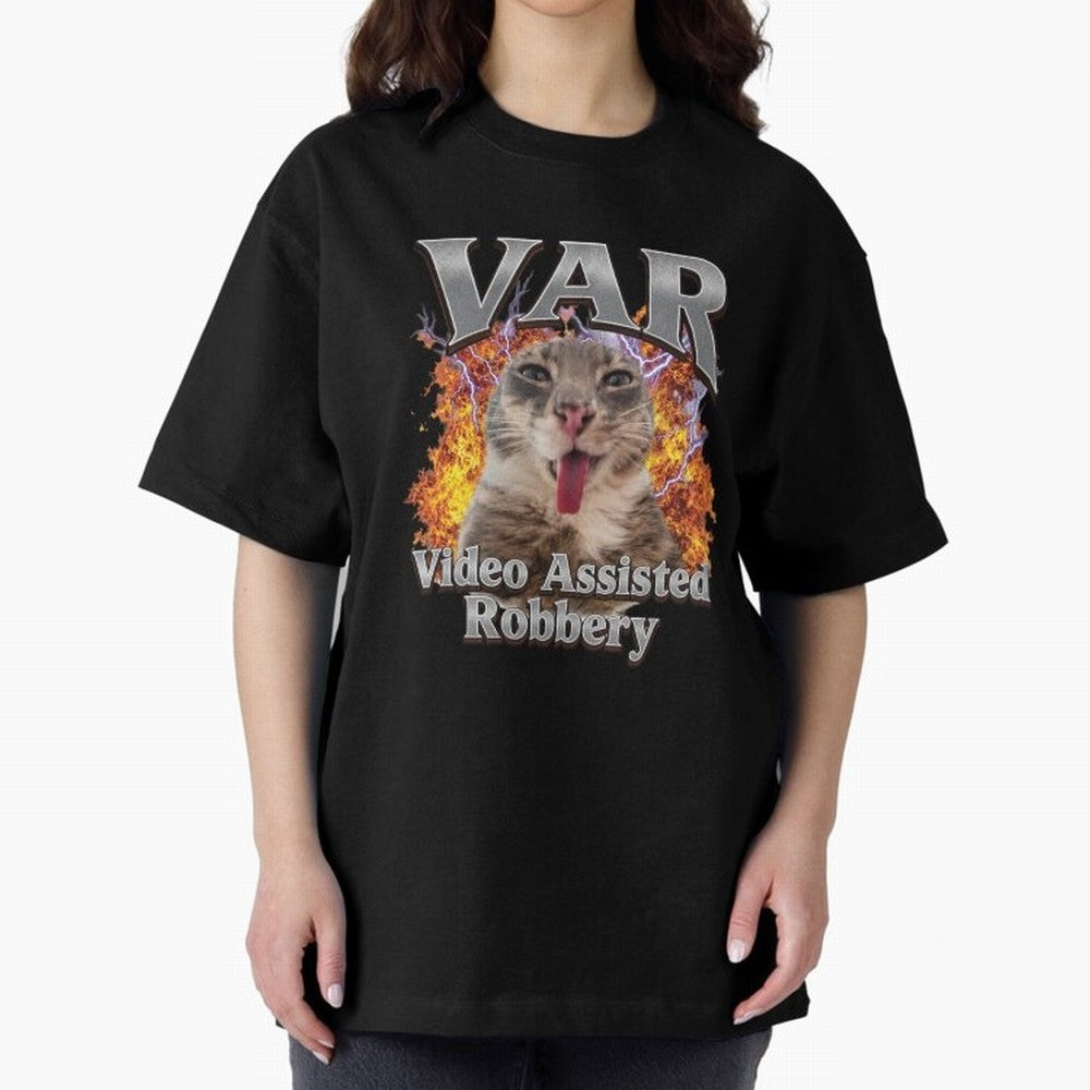 VAR Video Assisted Robbery Funny World Cup 2026 Meme Soccer Fan Football Humor Classic T-Shirt Carry National Pride through the FIFA World Cup 2026 Group Stage Journey through Messi, Neymar and Mbappe Highlights, Argentina, France and Brazil Pride,