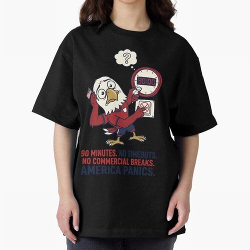 America Panics ¡ª No Timeouts No Commercials V1 Classic T-Shirt Build FIFA World Cup 2026 USA Canada Mexico for Fans of Haaland and Mbappe and England, France and Netherlands, Bringing Football History, Final Match Energy, Crowd Noise and Once in a
