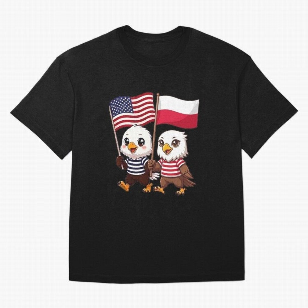 The American eagle and its friend, the Polish eagle Classic T-Shirt Build Match Day Hype around FIFA World Cup 2026 USA Canada Mexico, CR7 and Messi, Portugal, Football Passion, Legendary Performances, Festival Vibes and Supporter Community; Ideal