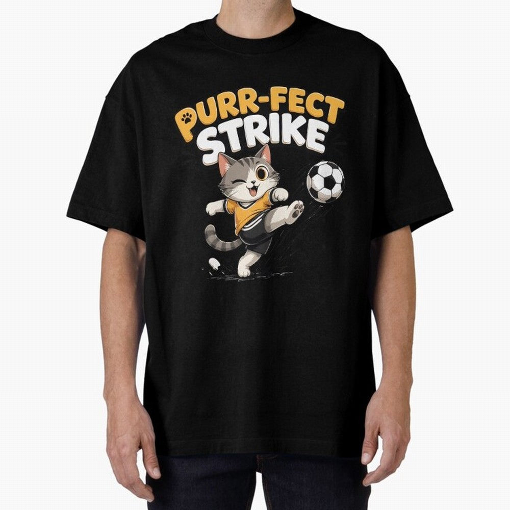 Copy of Purr-fect Strike Classic T-Shirt Discover FIFA World Cup 2026 Spirit, Made for Spain and Netherlands, Messi and Cristiano Ronaldo, Stadium Chants, National Pride, Trophy Dreams and Unforgettable Football Memories; Built for Supporters