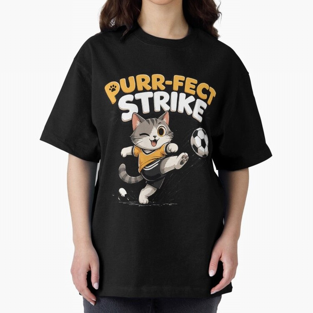 Copy of Purr-fect Strike Classic T-Shirt Discover FIFA World Cup 2026 Spirit, Made for Spain and Netherlands, Messi and Cristiano Ronaldo, Stadium Chants, National Pride, Trophy Dreams and Unforgettable Football Memories; Built for Supporters